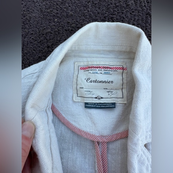 Cartonnier linen blazer, size 10 - Picture 2 of 6